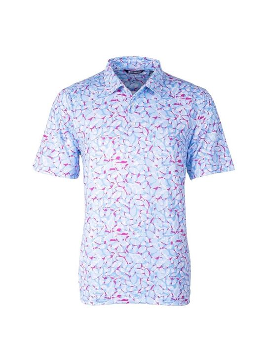 Cutter & Buck Other - Cutter & Buck Pike Golf Polo Petal Floral Print Shirt Size L